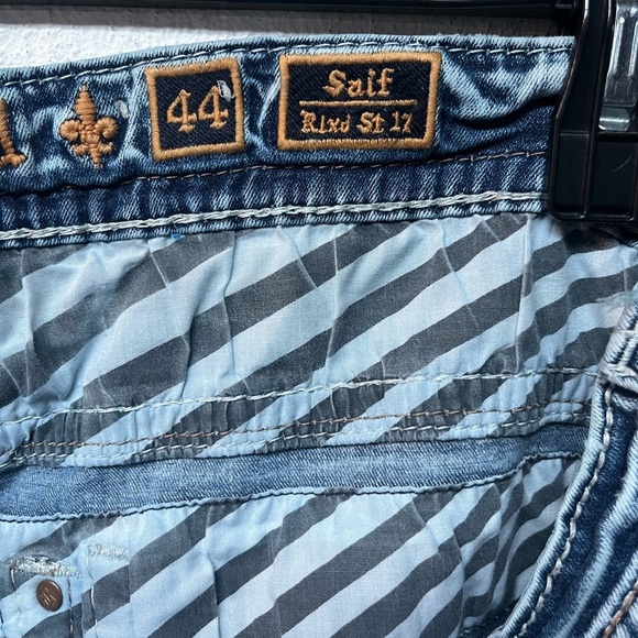 Rock Revival Blue Relaxed Jeans Classic Style. Size 44 - Picture 7 of 8